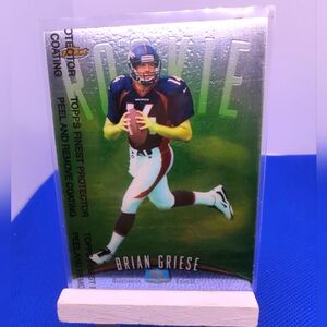 Brian Griese Broncos 1998 Topps Finest Rookie RC#122 with Peel